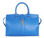 Yves Saint Laurent Cabas Chyc Bag Large 8222 Ocean blue 8222