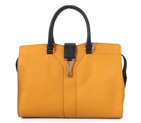 Yves Saint Laurent Medium Cabas Chyc Bag 8221 Yellow with black 8221
