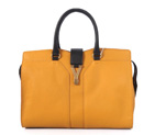 Yves Saint Laurent Small Cabas Chyc Bag 8220 Yellow with black 8220
