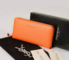 Yves Saint Laurent Zippy Wallet 241153 Orange 241153