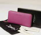 Yves Saint Laurent Zippy Wallet 241153 Purple 241153