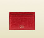 gucci swing leather card case 368876