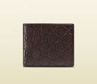 guccissima leather bi-fold wallet 365466 A0V1R 2019 365466