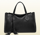lady tassel leather tote 354476 A7M0G 1000