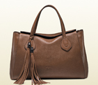 lady tassel leather tote 354476 A7M0G 2548