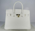Hermes 35CM White (gold) HBK35OWG021