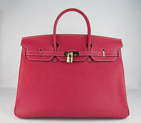 HERMES 40CM Red (gold) HBK400RG011