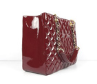 Chanel Maroon Patent Leather Handbags 50995 Gold Hardware A50995