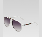 medium aviator sunglasses with G detail and signat 249722 J1691 9096