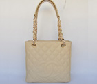 Chanel A50994 Apricot Medium Shopping Bags Gold Hardware A50994