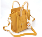 Celine Luggage small Fashion Bag Yellow 98168
