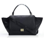 Celine Trapeze Bags Original Leather 3042 Black 3042