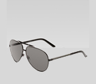 medium aviator sunglasses with signature web detai 249724 I3222 1082