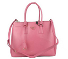 Prada Saffiano Calf Leather Tote Bag BN5023 Pink BN5023