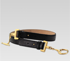 women's belt with round horsebit buckle 270796 A7M0T 1000
