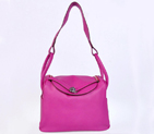 Hermes Lindy Bag 30 in Purpurin with Silver hardware 1057PS