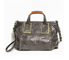 Chloe 'Ethel' Lambskin & Goatskin Leather Top Handle Satchel 3S254915