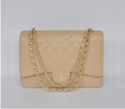 2013 Chanel gold chain 58601 apricot A58601