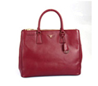 BN1802 Claret Cross pattern full leather BN1802CCP