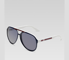 medium aviator sunglasses with G detail and signat 249722 J1691 4173