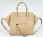 Celine Small Phantom Bags Original Calfskin Leather C1890 Apricot C1890