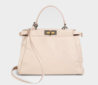 Fendi Peekaboo Leather Satchel 8P0310