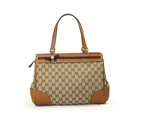 'mayfair' medium tote with bow detail and interloc 257063 AA61G 2518