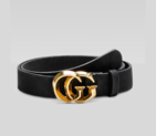 belt with running GG buckle 245894 BGI0T 1000