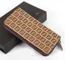 Fendi 8M0024 wallets small F Coffee 8M0024