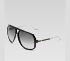 large aviator sunglasses with G detail and signatu 238122 J1691 1089