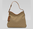 'marrakech' medium hobo with woven leather trim an 257026 FWHDG 9662