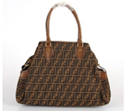 Fendi 8BN158 small F Coffee 8BN158