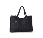 CHANEL Smocked Lambskin Large Tote 35920BK