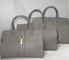 Yves Saint Laurent Cabas Chyc Bag Large 279079 Grey 279079