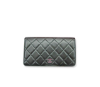 CHANEL Long Leather Wallet A31508