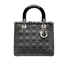 Black and white tweed Lady Dior bag M0550PQTN M993