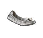 LOVELY LOAFER IN METALLIC GRAINED CALF LEATHER XPLK1PMC