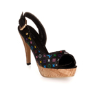 lousi vutton shoes with black S923001B