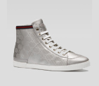'barcelona high' lace-up hi-top sneakers with sign 235375 FU4WO 8129