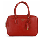 Prada Small Saffiano Doctor Bag BL0095 - Red BL0095