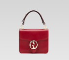 'gucci 1973' small top handle flap bag with double 277526 ANK0G 6413