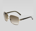medium square sunglasses with interlocking G detai 238134 I3121 9130