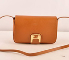 Fendi Chameleon Classic Saffiiano Leather Small Shoulder Bag 2541 Tan 2541