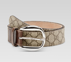 belt with plain buckle 246380 FP47N 9767