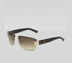 medium rimless sunglasses with gucci logo and sign 237379 I3330 7002