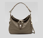 'G wave' medium shoulder bag with hand stitching a 232931 CTA2G 1508