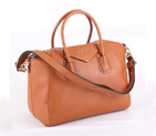 Givenchy Antigona Bag Lichee Pattern Leather 8887 Camel 8887