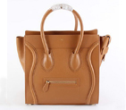 Celine Luggage Bags Medium in Oxhide Light Coffee 98169