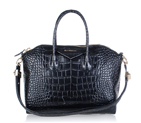 Givenchy Antigona Bag Crocodile Leather 9981 Black 9981