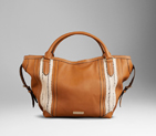 MEDIUM WOVEN ROPE LEATHER TOTE 38170251